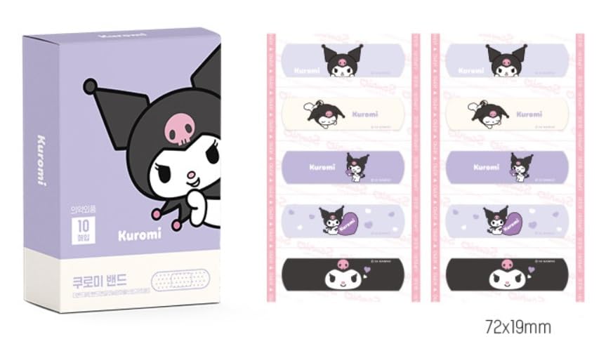 2Pack, Cute Kitty Friends Adhesive Bandages 10 Count, 16 Count Each Type, 26 Count Total, First Aid Bandages with Cute Designs ()