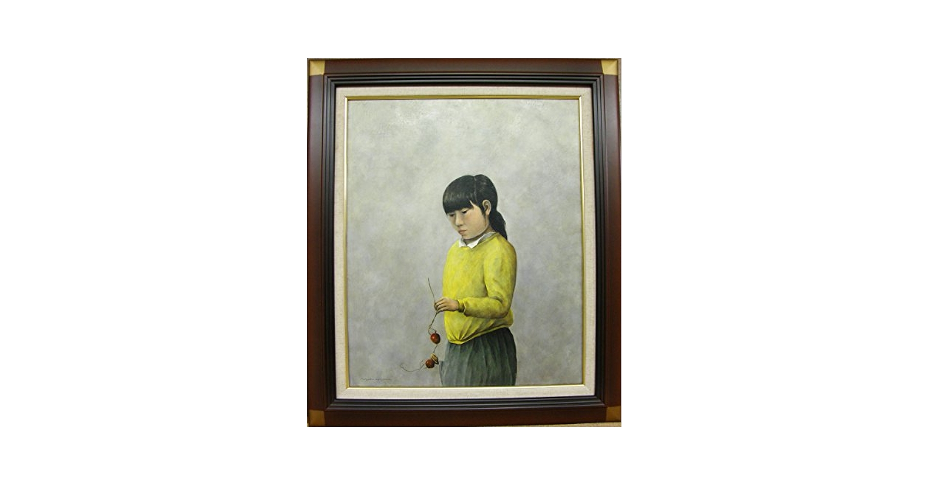 「真作」萩原義雄「静物」静物画　油彩画　額装　サイン有り　F4号 真作」萩原義雄「静物」静物画 油彩画 額装 サイン有り F4号 真作」