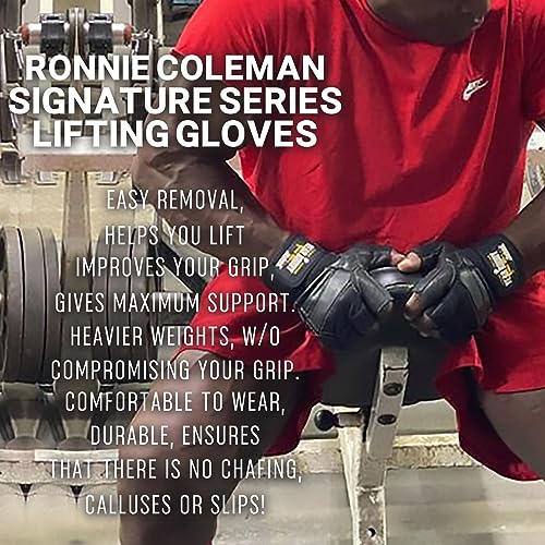 Image of Ronnie Coleman Signature Series Lifting Gloves (Medium)