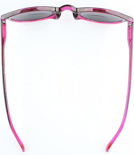 Miniatura 5 de Eyekepper Gafas de sol bifocales redondas con bisagras de resorte estilo agujero clave lectura bajo el sol lectores de lentes tintadas