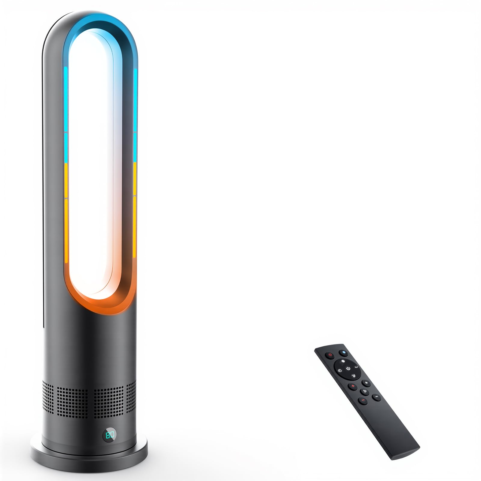 2025年最新タワーファン羽根なし&DCモーターリビング扇風機定価17800円 Amazon.co.jp: 扇風機 羽根なし タワーファン【2025年猛暑対策