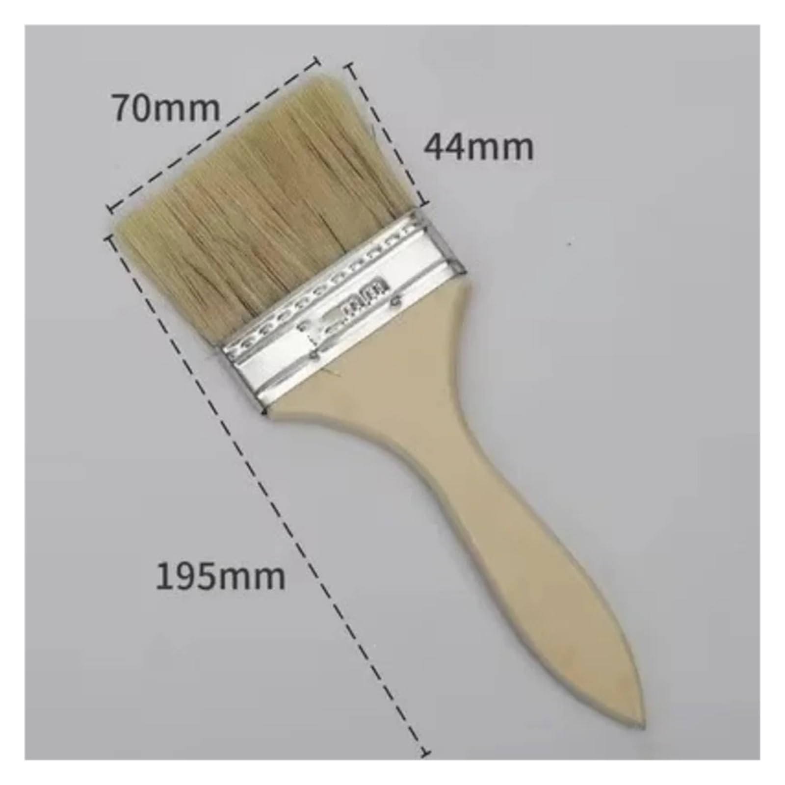 Acrylfarbe Pinsel for Wand- und Möbelanstrich Acrylfarben-Sets mit Pinseln(B-3 inch)