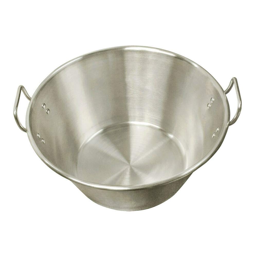 Thaweesuk Shop Extra Large 32 Inch Carnitas Cazo Stainless Steel Caso Pot Pan Wok Gas Stove 32