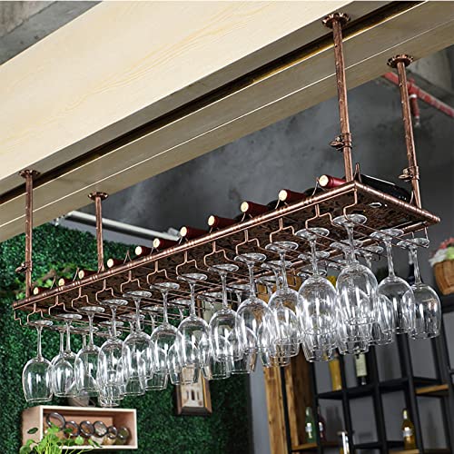 Casier à bouteilles au plafond : la solution pour libérer de l'espace de bar - 2