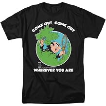 LOGOVISION Smurfs Gargamel Unisex Adult T Shirt,Gargamel Black,5X-Large