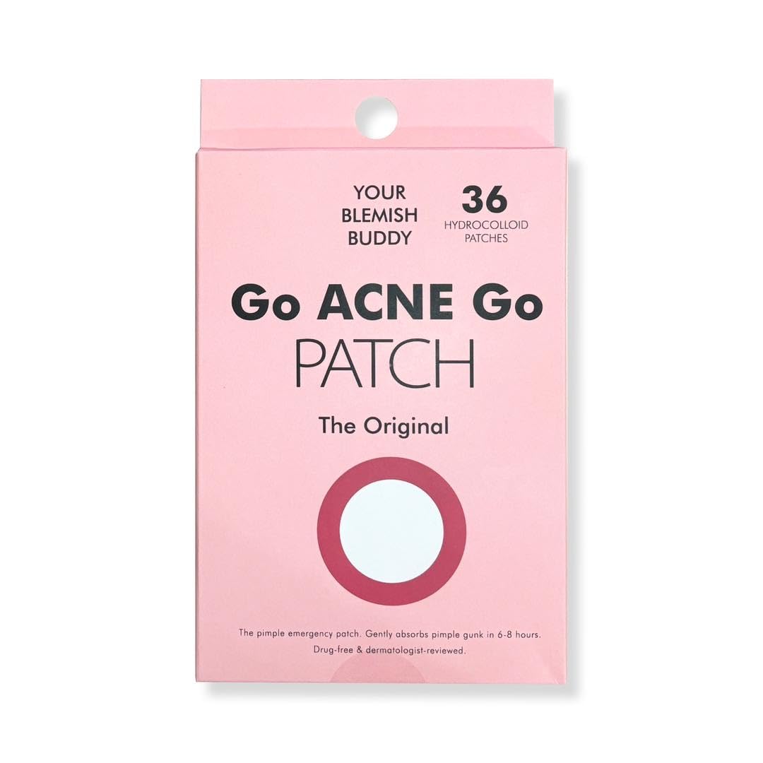 Generic GO Acne GO Pimple Patches, Miracle Invisible Spot Cover - Hydrocolloid Acne Patch for Face, Blemishes, Zits Absorbing Patch, Breakouts Spot Treatment for Skin Care, Facial Sticker