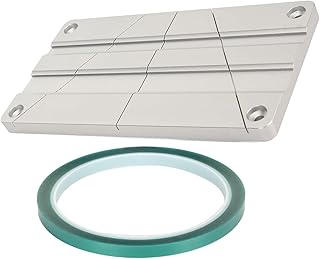 Tape Splicing Set 1 4 10 Inch for Revoxsonido Open Reel Tape Media Splicing Block Kit Compatible with Full Track Tape Splicing Set