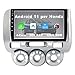 WiFi/WLAN günstig Kaufen-ACAVICA Android 11 Autoradio für Honda Fit Jazz 2001–2008 mit manueller Klimaanlage 9 Zoll 2+32 GB Stereo GPS-Navigation Touchscreen kabelloses Carplay WiFi USB