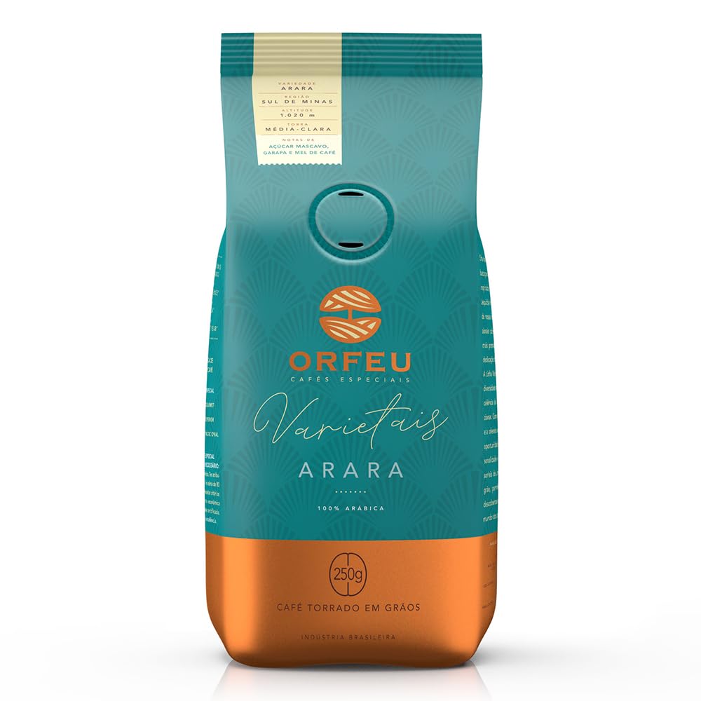Amazon.com : ORFEU Arara Brazilian Whole Bean Coffee, Medium-Light