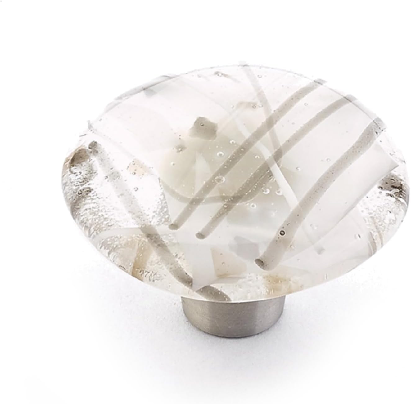 Schaub Ice Collection 1-1/2 in. (38mm) Knob, Sable Pebbles - 31-SBP