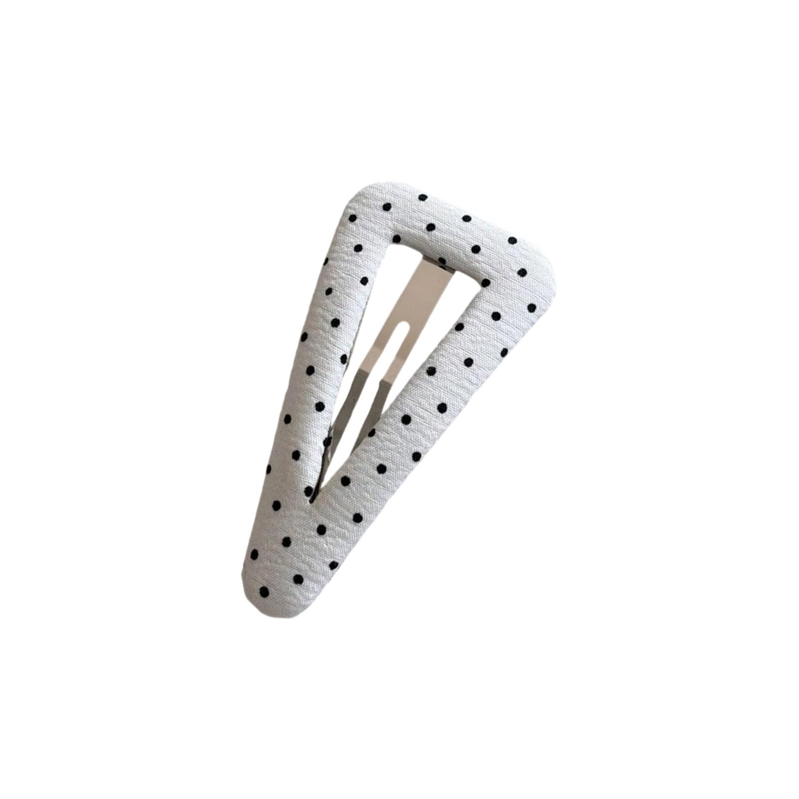 YUXITA Traditional Dots Pattern Hairpin Metallic Dotted Pattern Oval Hair Accessories for Women Girls Barrettes