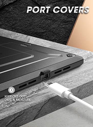 Coque iPad Mini 7 et 6 SUPCASE Noire avec Protège-Écran Intégré