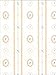 Dollhouse Miniature Wallpaper, Cameo Stripe, Peach, 3 pc #MG143D23