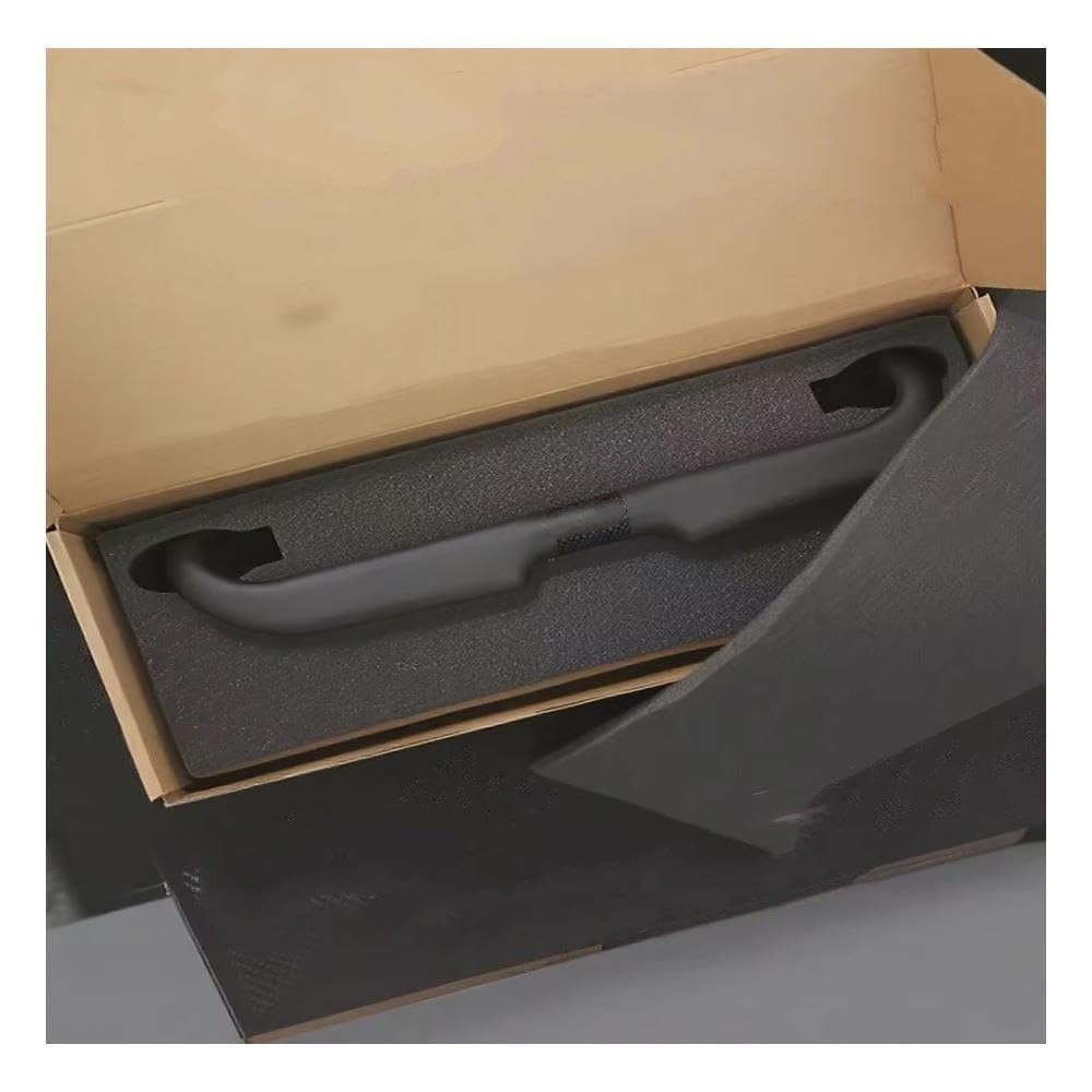 KWEZ Guidon de Route 360-420mm Noir Mat, routage Interne de vélo en Gravier, pièce de Cockpit