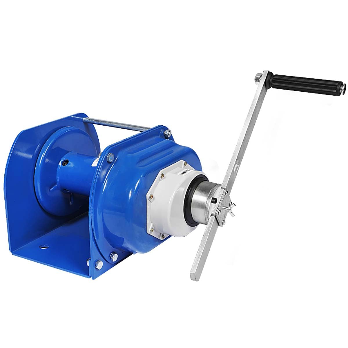 Gyeqxkt 1T Two-Way Ratchet Winch, Manual Hand Crank Winch For Equipment Lifting And Boat, Steel Wire, 0.5/1/2 Ton Capacity