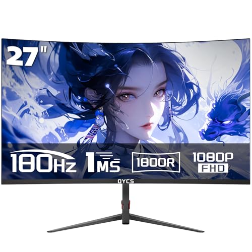 Amazon.co.jp: OYCS 27インチ ゲーミングモニター 180/200Hz VAパネル