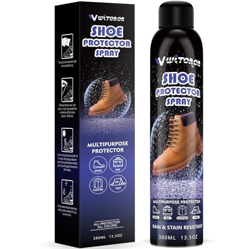 WITOROR Shoe Protector Spray 13.5OZ, Rain & Stain Waterproof...