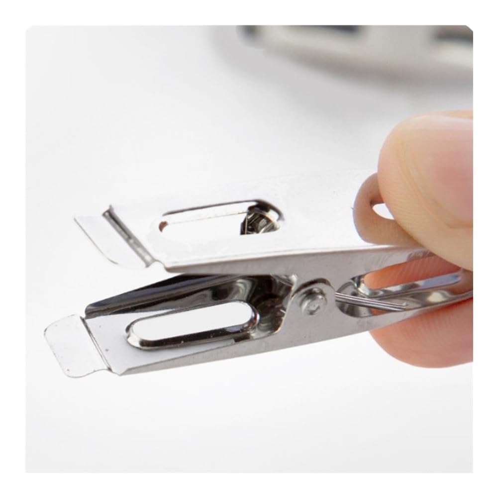 Wäscheklammern, Edelstahl-Wäscheklammern, 40 Stück, Edelstahl-Clips, Kleidung, Fotopapier, Wäscheklammern, Wäscheklammern
