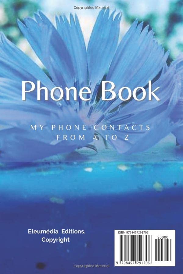 PhoneBook: PHB-100-EN-69 - Telephone Book with Alphabet index (names and numbers : Phone/Mobile) - Image 2