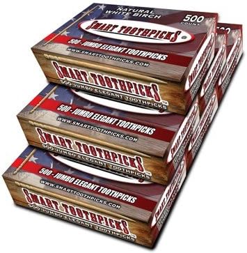 Jumbo "Elegant" Toothpicks 6 Pack