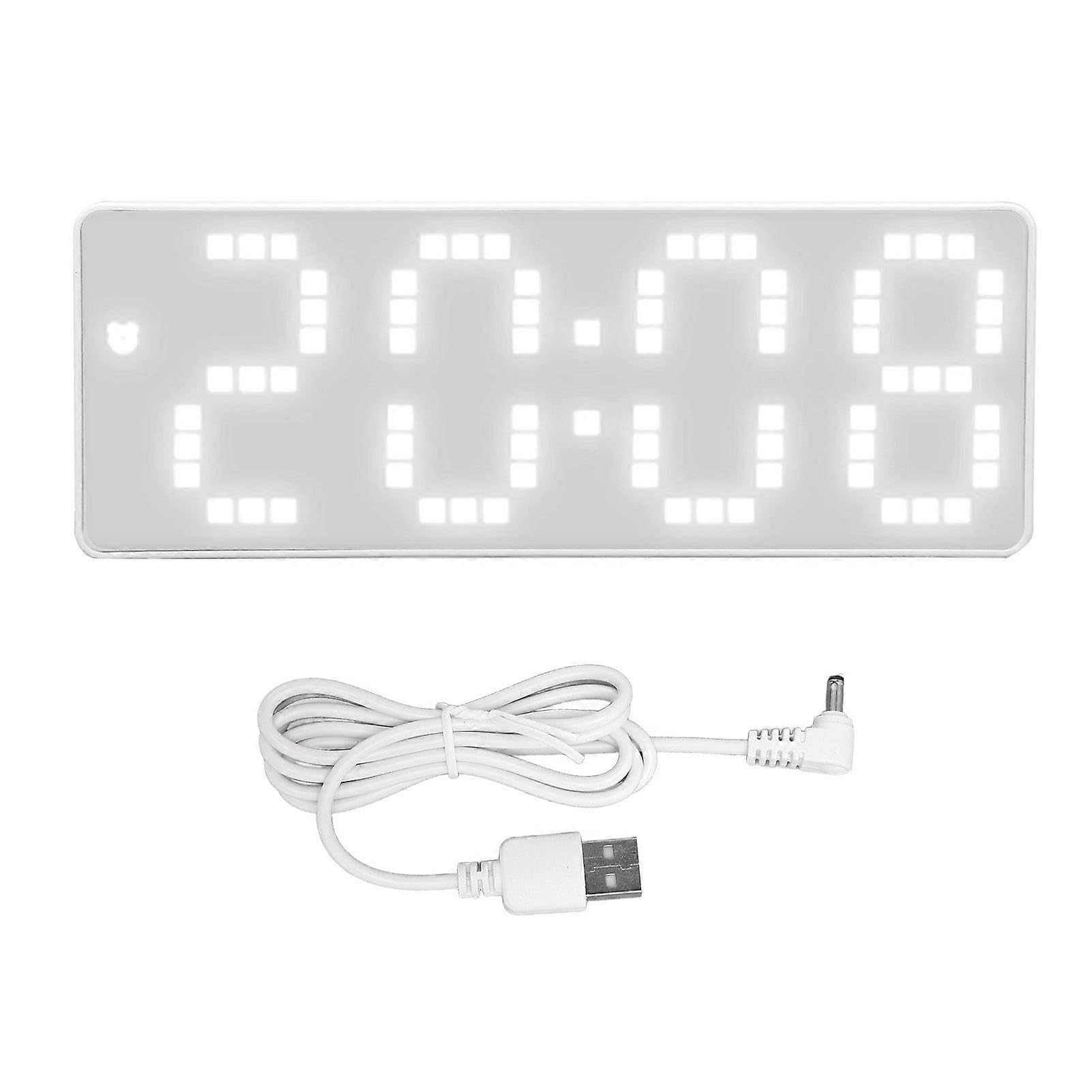 2025 Latest Model Alarm Clock Adjustable Brightness Electronic Clock LED
