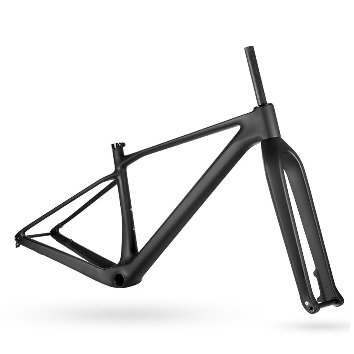 Rama z włókna węglowego 29er 15,4/17,3/18,9 cala Zwiększenie roweru górskiego z widelcem 15 x 110 mm 12 148 mm trzpień hamulca tarczowego Hardtail dociskowe BB92 (M-29 17,3 cala)