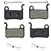 Icreopro 2 Pares de Pastillas de Freno A01S XTR BR-M975 Saint M800 XT M776 SLX M665 Hone M601 para Freno de Disco de Bicicleta I Alto Rendimiento de frenado I Pastillas de Freno duraderas y de Ajuste