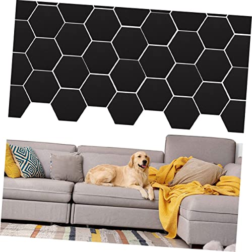 6 Piezas Paneles Acústicos Hexagonales para Estudios de Grabación en Casa, Negro miniatura 4