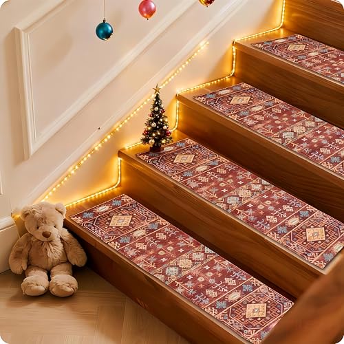 Non-Slip Peel & Stick Stair Treads 15 Pack