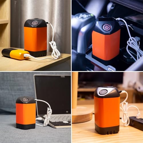 Ducha portátil para camping, ducha eléctrica recargable con bomba, pantalla digital inteligente, cabezal de ducha para camping, senderismo y viajes miniatura 6