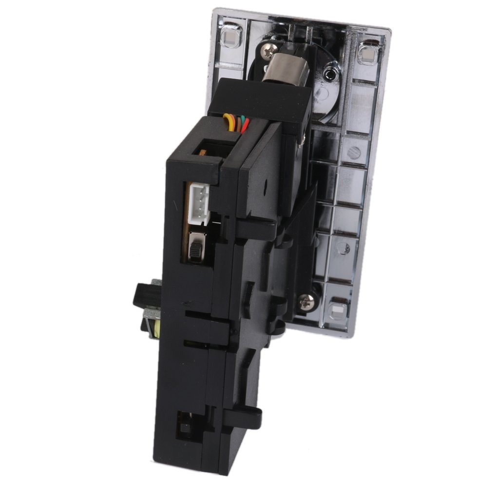 ノーブランド品】アーケード ゲーム用 プラスチック 合金製 電子コイン セレクター アクセプター(2042 ゲーム用 合金製 電子コイン  ゲーム機・自動販売機・コイン式電話・コイン式洗濯機などに適用 アクセプター セレクター