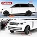 TGRCM-CZ 1:24 Range Rover Die-cast Model Vehicle with Sound & Light, Off-Road Vehicle with Pull Back Function & Openable Doors - Realistic Details for Collectors & Gifts Black-White