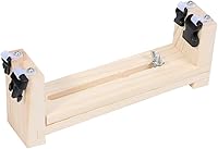 Vista 2 de ACKEIVTO Plantilla Ajustable de Longitud para Pulseras de Paracord con Marco de Madera - Kit de Herramientas para Trenzado y Tejido de Paracord