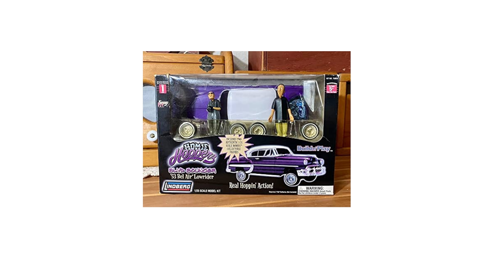 Amazon.co.jp: LINDBERG 1/25 HOMIE Hoppers '53 BelAir