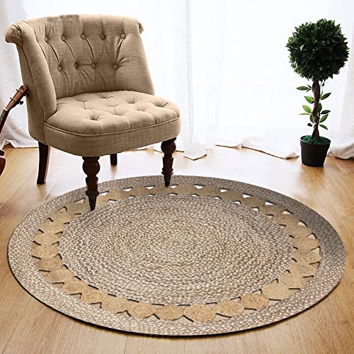 Tapis en jute tressé à la main ultra résistant pour zone de passage intense - 2