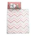 Lambs & Ivy Little Spirit Nap Mat, Coral/Blue/White