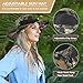 Solaris Fishing Sun Camo Hat for Women Men, UPF 50+ Sun Protection Packable Sun Hat, Thick Material Suitable for Fall Winter Outdoors Safari Activity