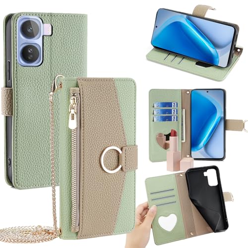 Coque IQOO Neo 11 5G portefeuille cuir avec béquille pour vidéo