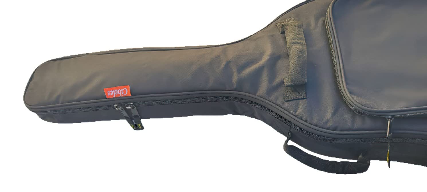 cibeles Custodia per chitarra classica e fenicottero, con imbottitura da 15 mm, Nero , Custodia per chitarra