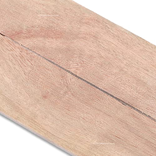 EZSMITH Juego 2 Maderas Mango 5 x 1.5 x 0.25 Pulg miniatura 2