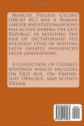 Ethical Writings of Cicero: De Officiis, De Senectute, De Amicitia, and Scipio's Dream - Image 2