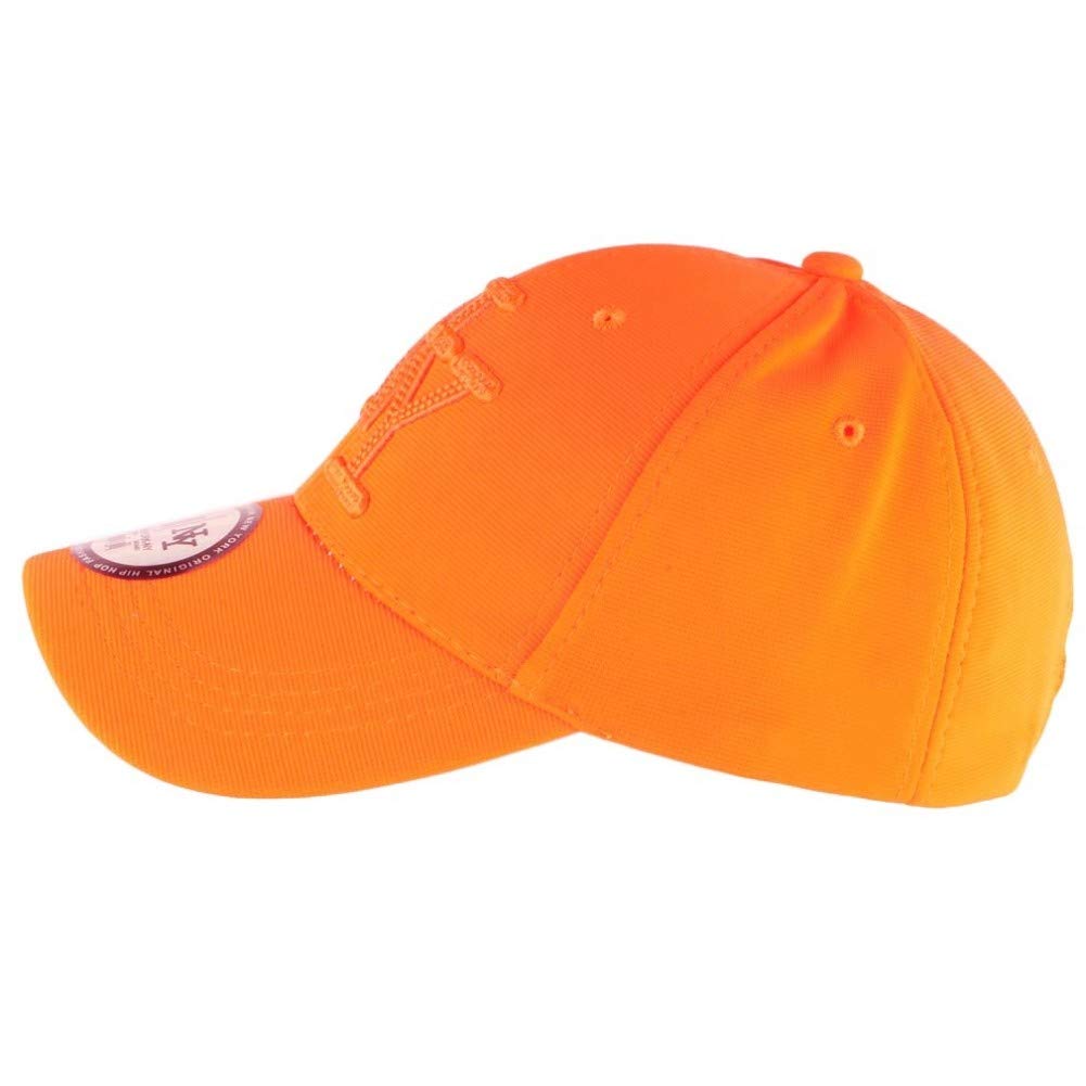 Casquette Enfant Orange Fluo Baseball Fashion Gwyz de 7 à 11 Ans - Garçon