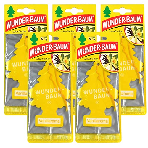 Wunderbaum 5 x Arbre Magique Vanille