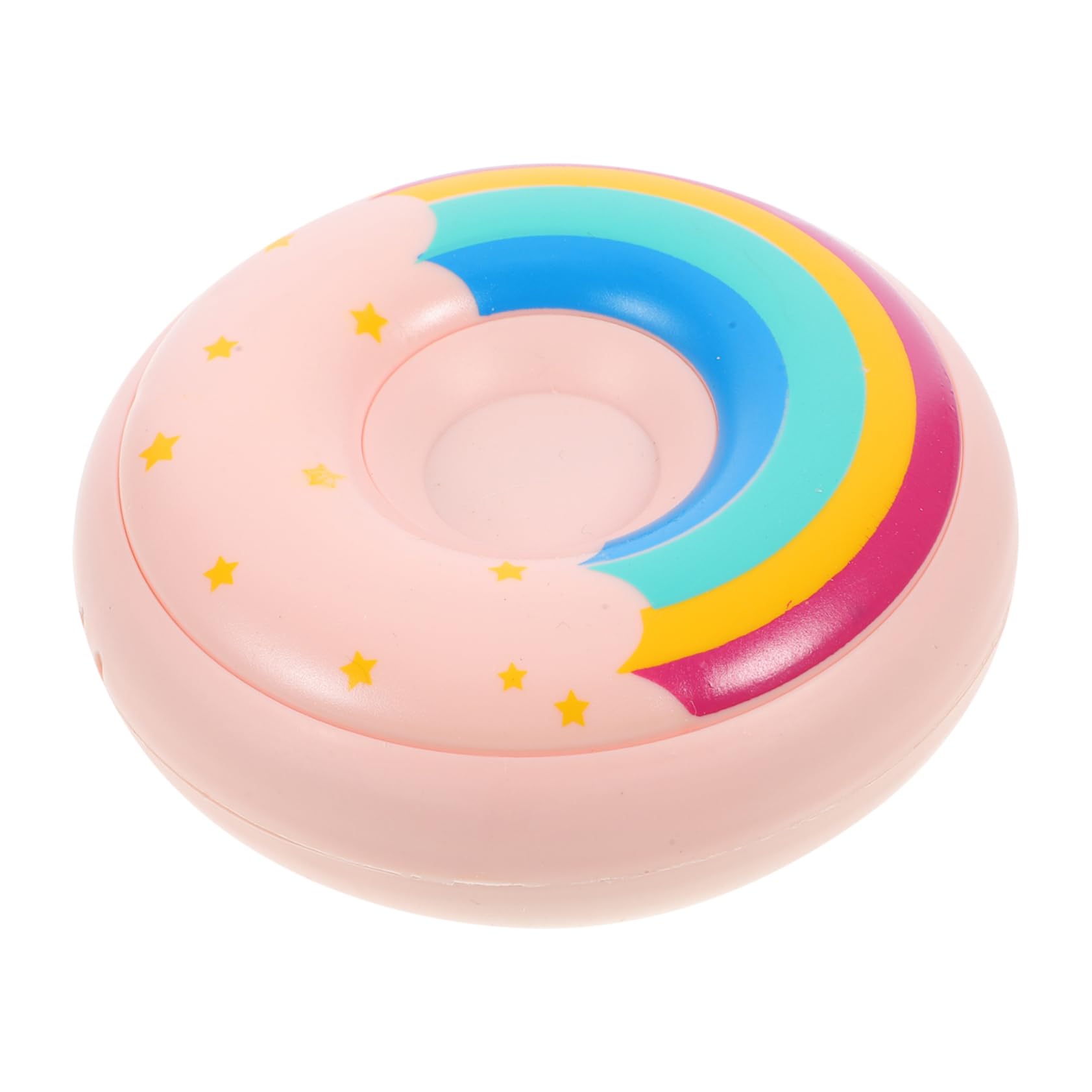 Hemoton Small Hand Warmer Rechargeable Donut Shape USB Charging Pocket Warmer Ideal for Winter Hiking Camping Random Style