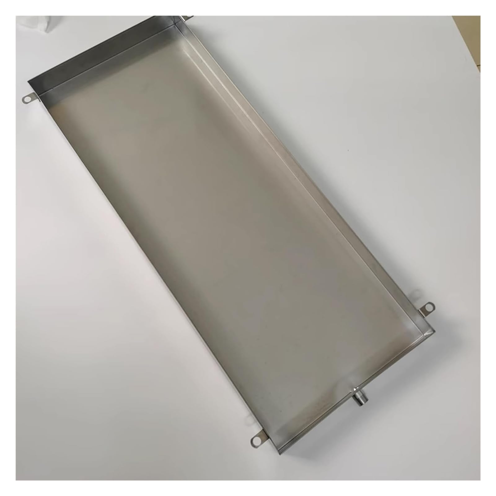 Bandeja de captura para aire acondicionado con drenaje de acero inoxidable 304