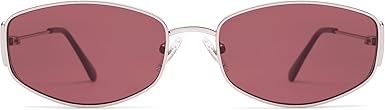 Retro Oval Sunglasses For Women Men Hexagonal Rectangle Metal Frame Sun Glasses AP3625