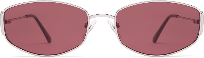 Retro Oval Sunglasses For Women Men Hexagonal Rectangle Metal Frame Sun Glasses AP3625