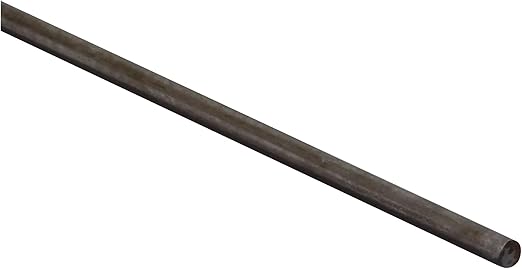 Stanley N301-150 Wieldable Round Rod, 1/4 in Dia X 36 in L, Cold Rolled Steel