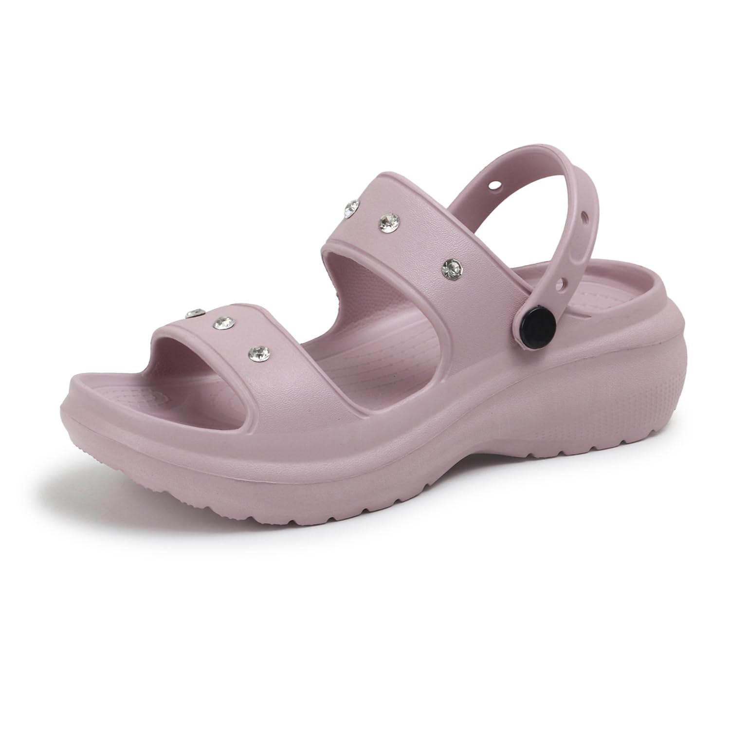 Clogs Double Strap for Women | Back Strap Stylish | Comfortable, Light Weight Stylish | Anti-Skid | Everyday & Waterproof Use Mules-image-43
