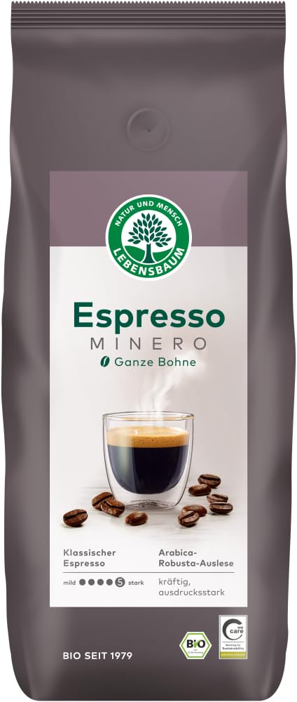 Espresso Minero, ganze Bohne 6 x 1000 g